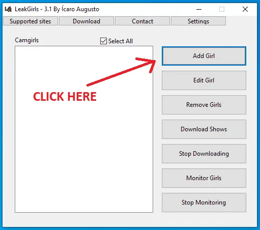 LeakGirls | Automatic camsite downloader