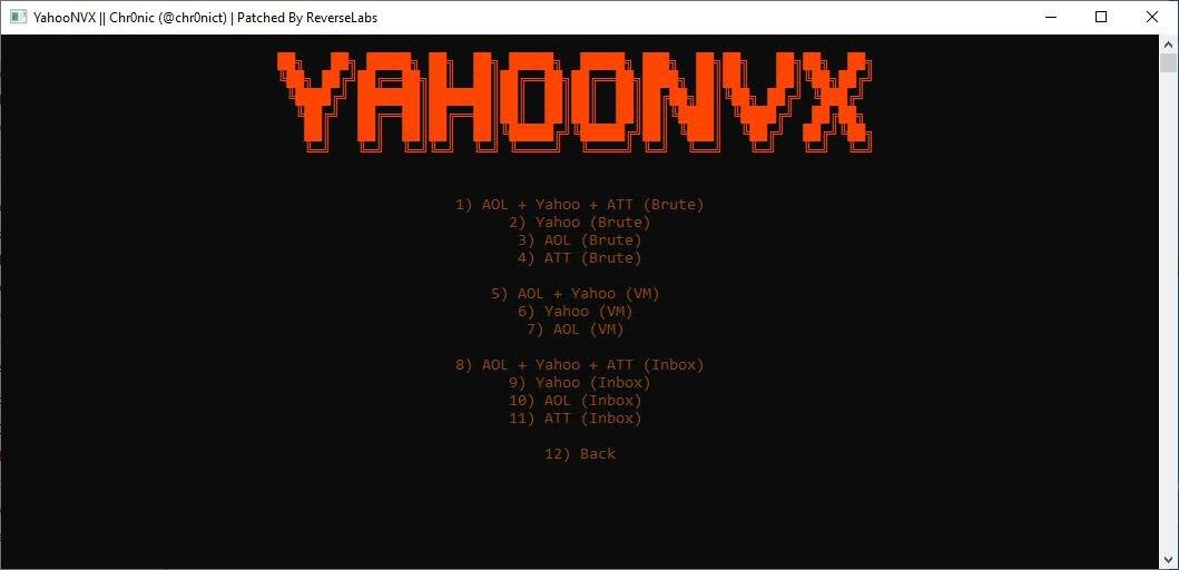 YahooNVX Cracked