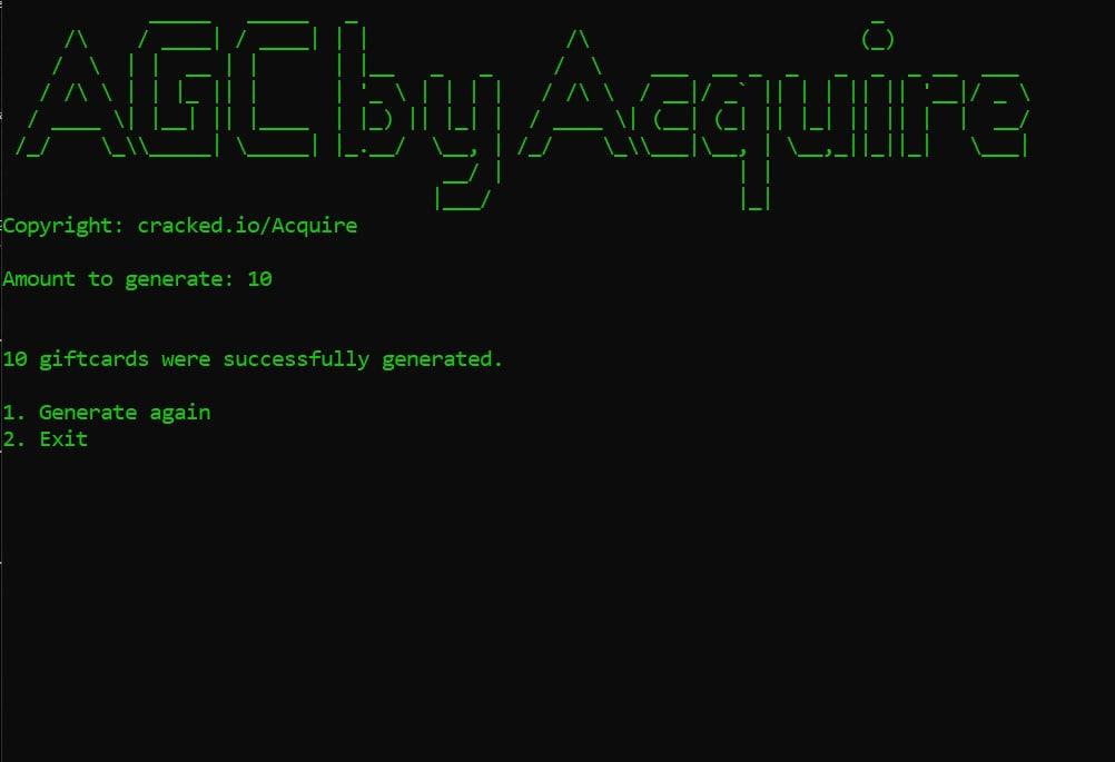 Amazon Giftcard Generator By Acquire | HQ Tool