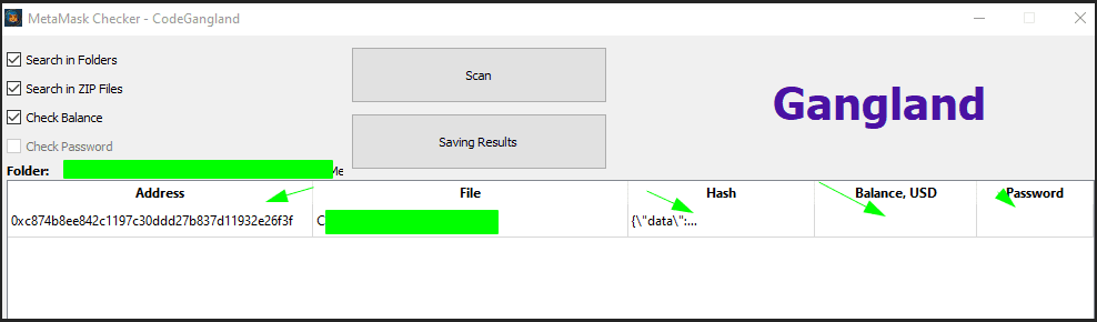 Metamask Checker by CodeGangland