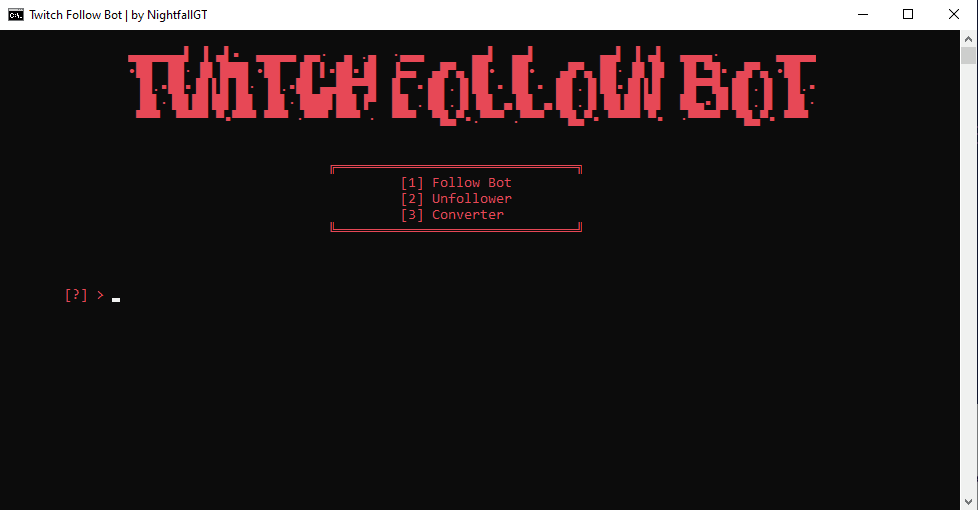 Twitch Follow Bot By NightfallGT