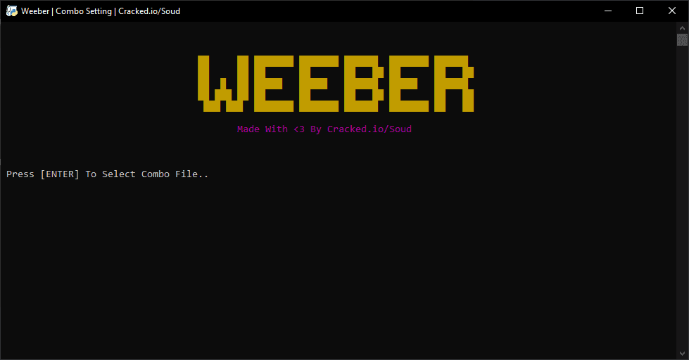 Weeber Checker