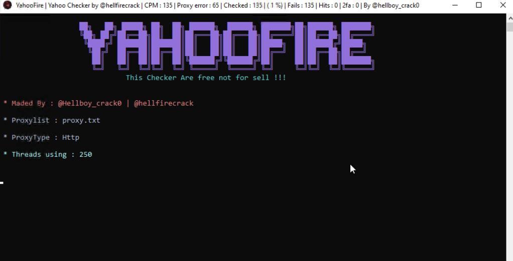 YahooFire | Yahoo Checker by hellfirecrack