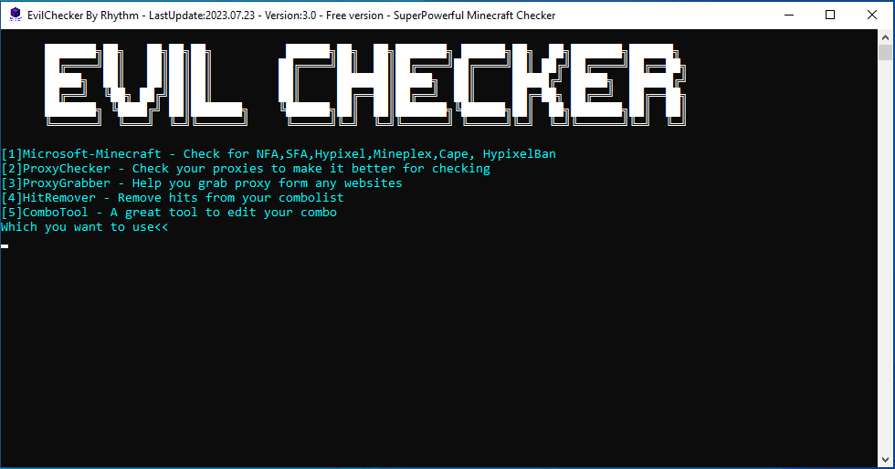 EvilChecker by Rhythm