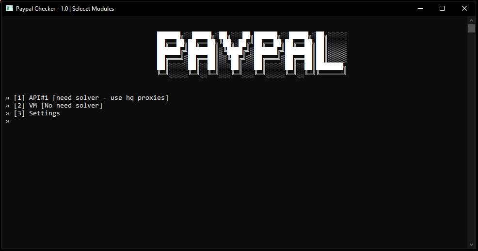 Paypal Checker By Hixerx Team