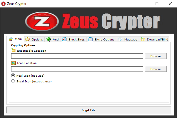 Zeus Crypter AIO
