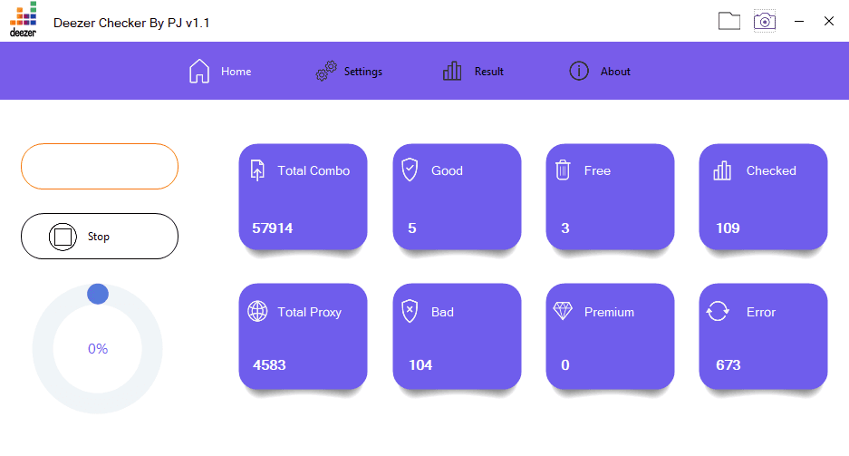 Best Deezer Checker By PJ v1.1
