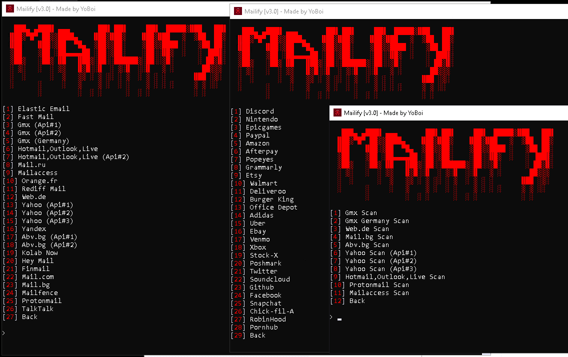 Mailify v3.0 Released by YoBoi