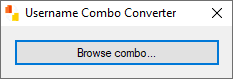 [NEW] Username Combo Converter by Kidux