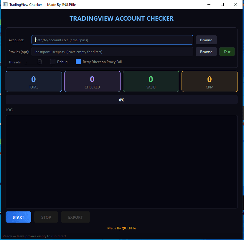 TradingView Checker