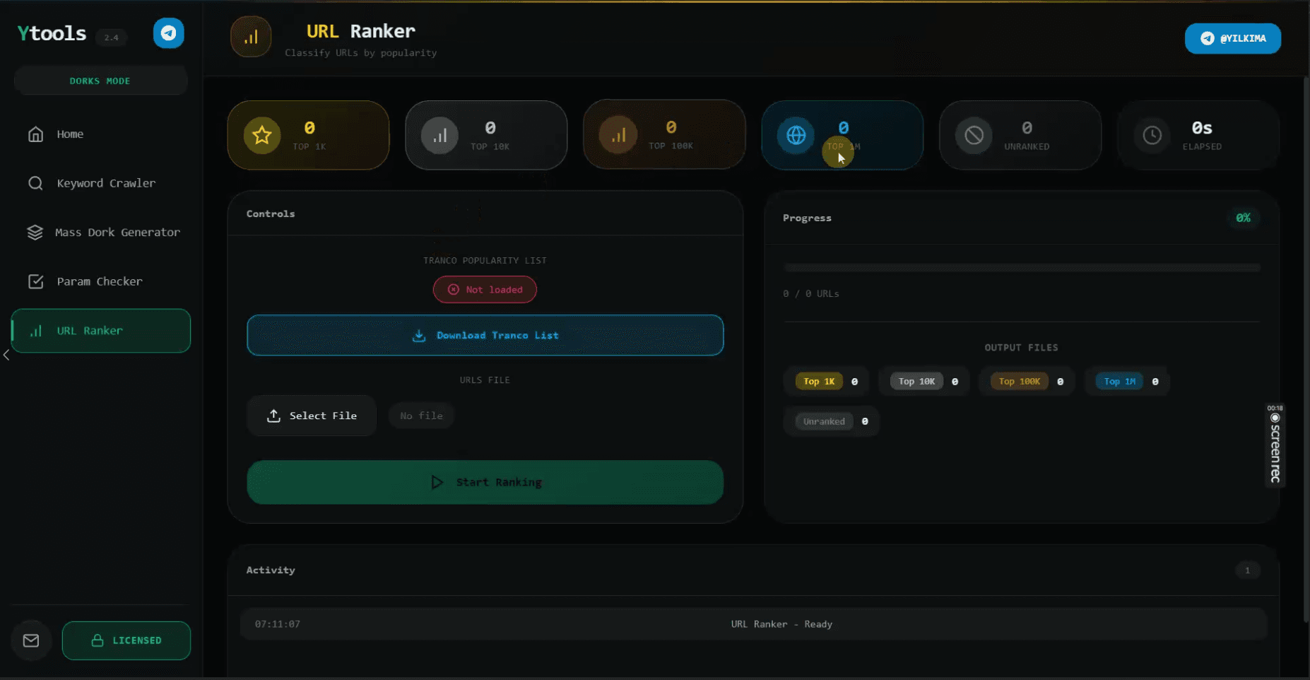 Ytools 2.4 Dorker