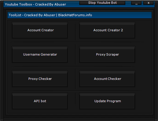 Youtube Toolbox Cracked by Abuser