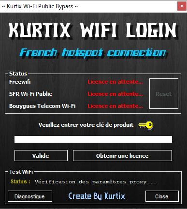 Kurtix WiFi Login