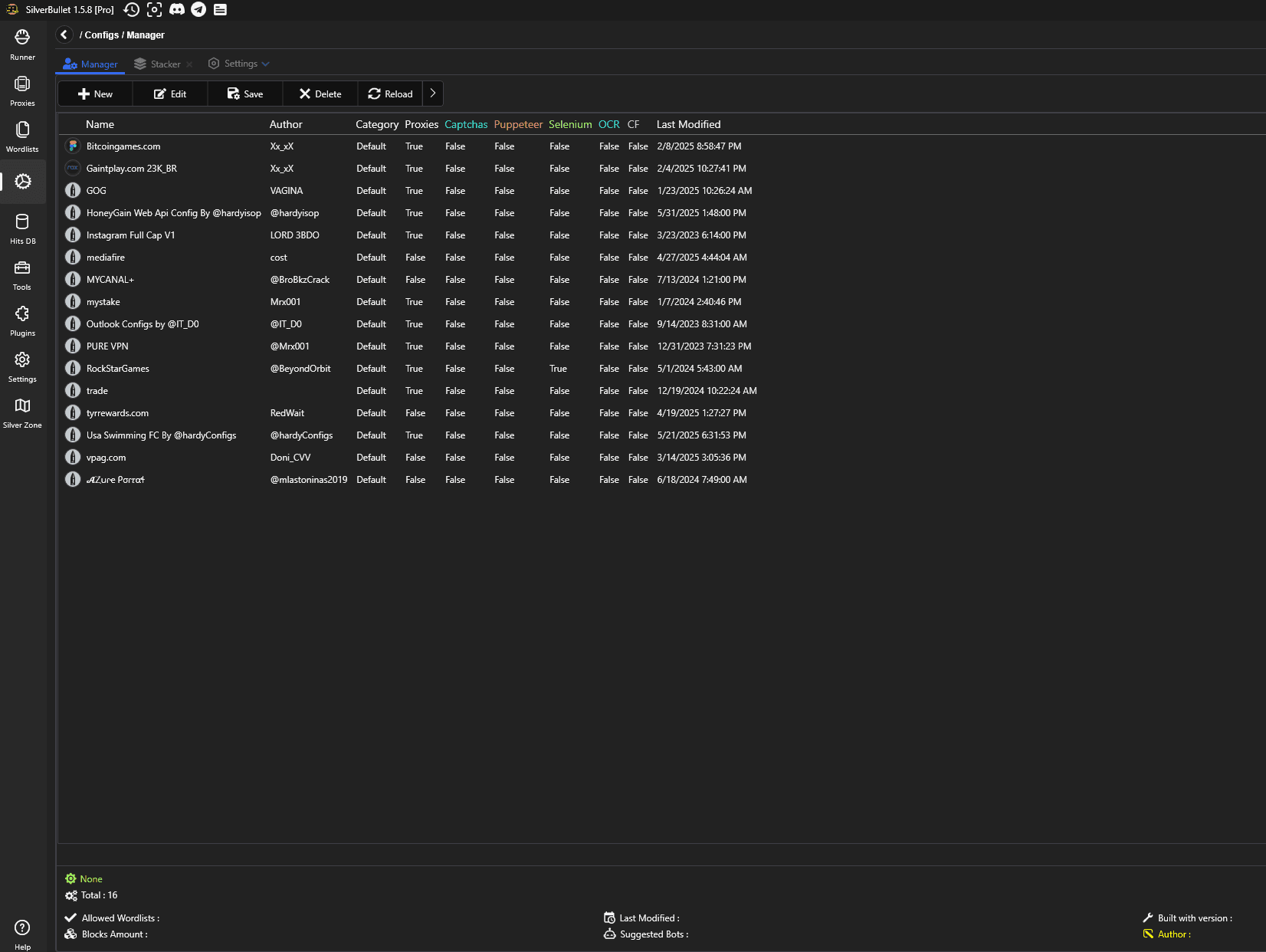 SilverBullet 1.5.8 PRO